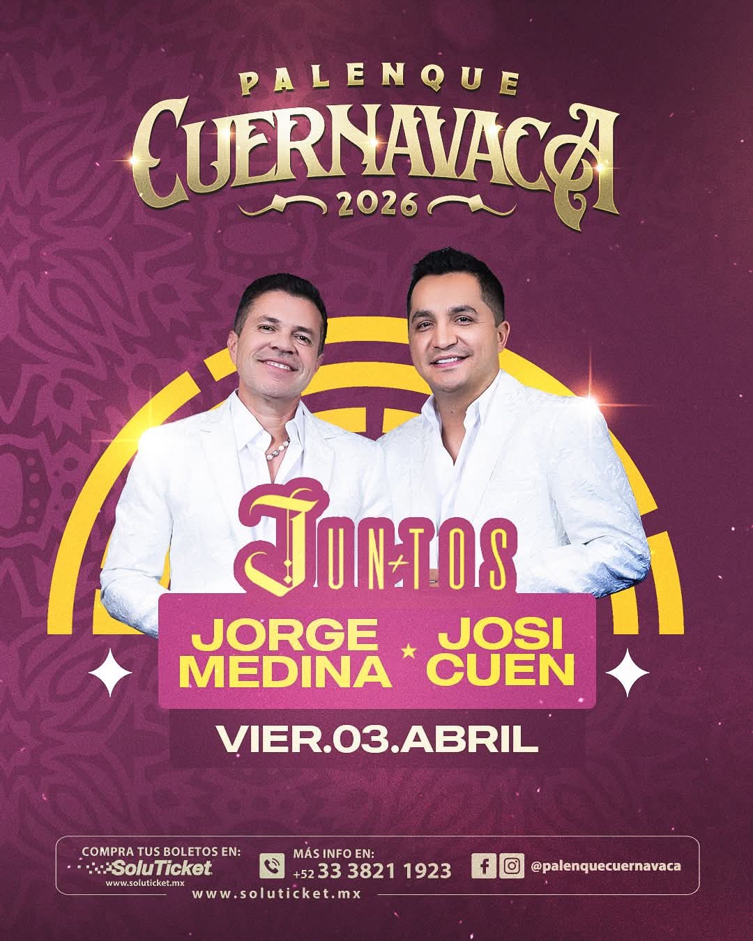 Jorge Medina & Josi Cuen "JUNTOS" - 03 Abril
