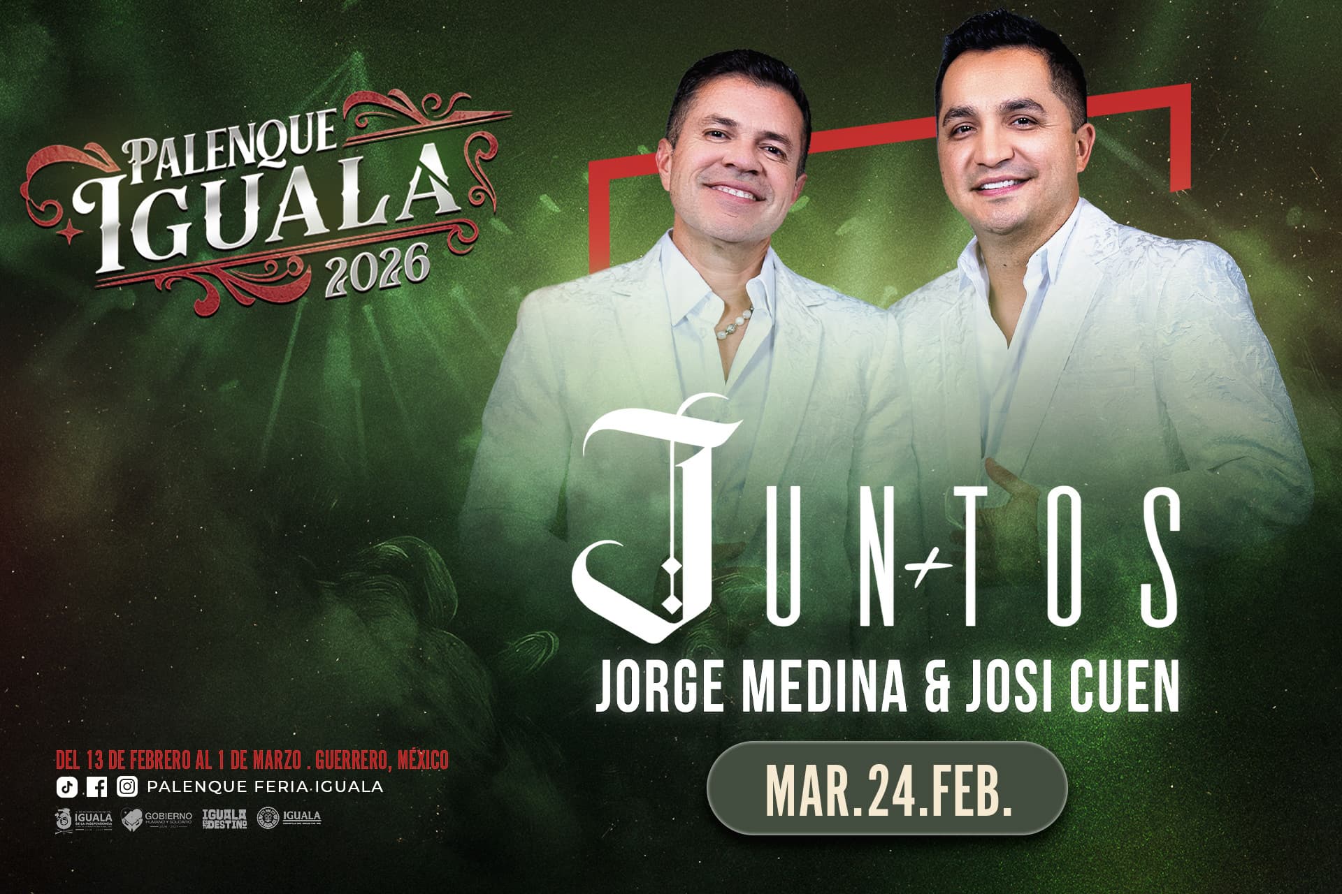 Juntos Jorge Medina & Josi Cuen - 24 Febrero